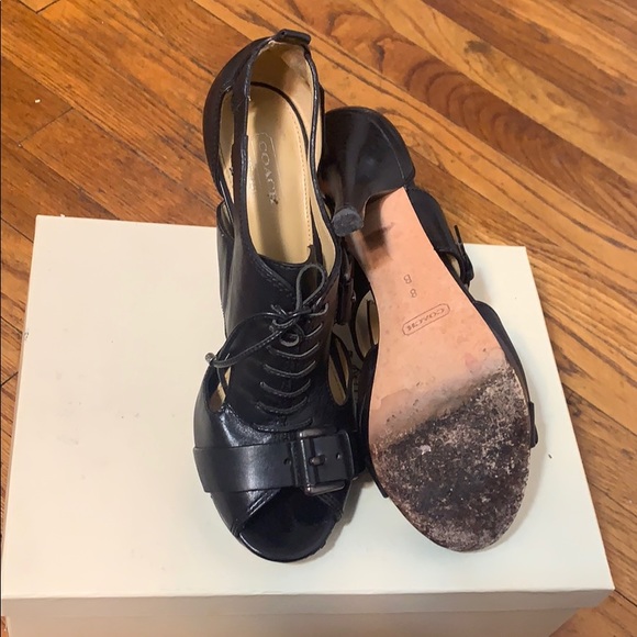 Coach Sophia heels 8m - Picture 4 of 11